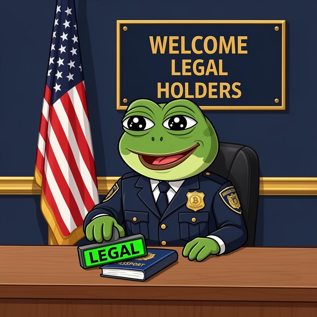 Pepe oficial carimbando LEGAL